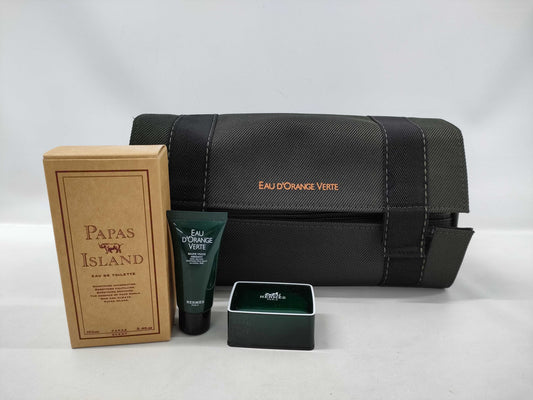 HERMES Eau de Lange Cosmetic Pouch Other Accessories