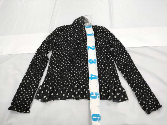 ISSEY MIYAKE Polka Dot Cardigan Pleats Please Cardigan