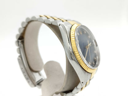 ROLEX 16013G R412380 Blue Dial Jubilee Men's Watch