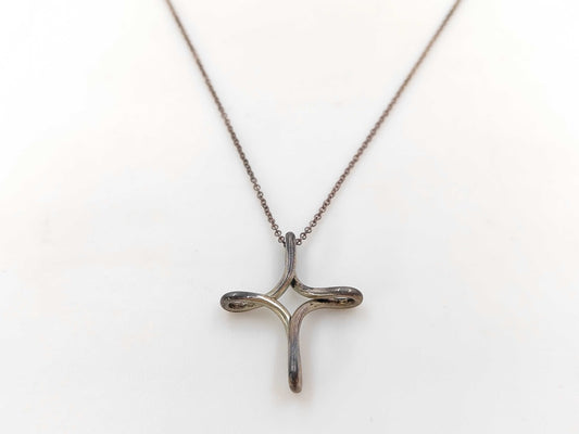 Tiffany & Co. Cross SV925 3.0g Necklace