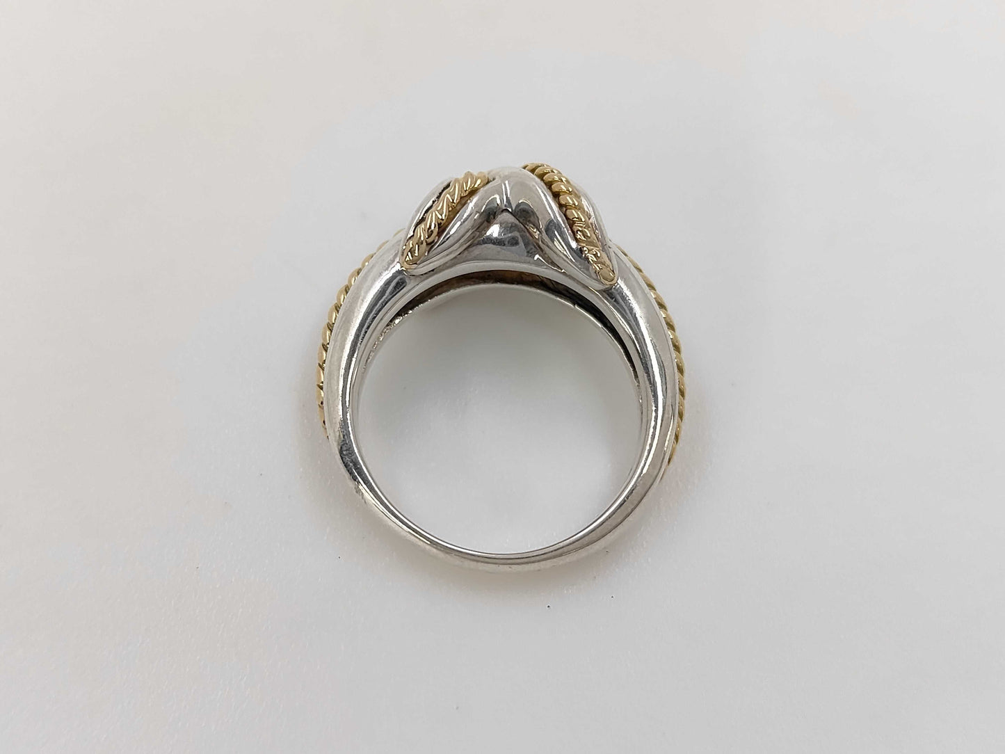 Tiffany & Co. Signature SV925/750 7g 7.4g Ring