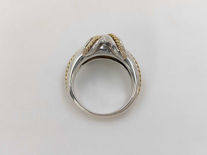 Tiffany & Co. Signature SV925/750 7g 7.4g Ring