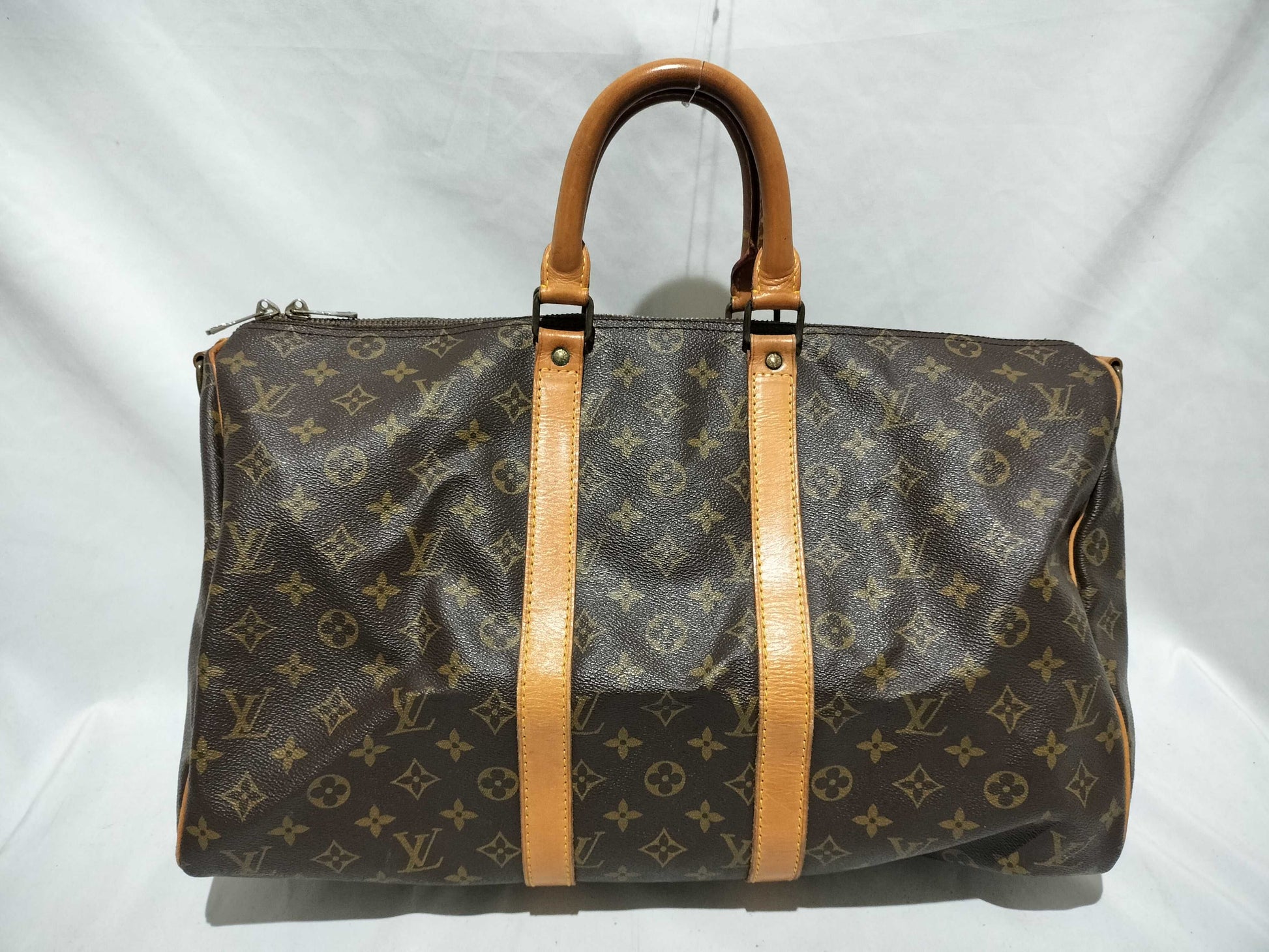 LOUIS VUITTON Monogram M41418 Keepall Bandouliere 45 Boston Bag