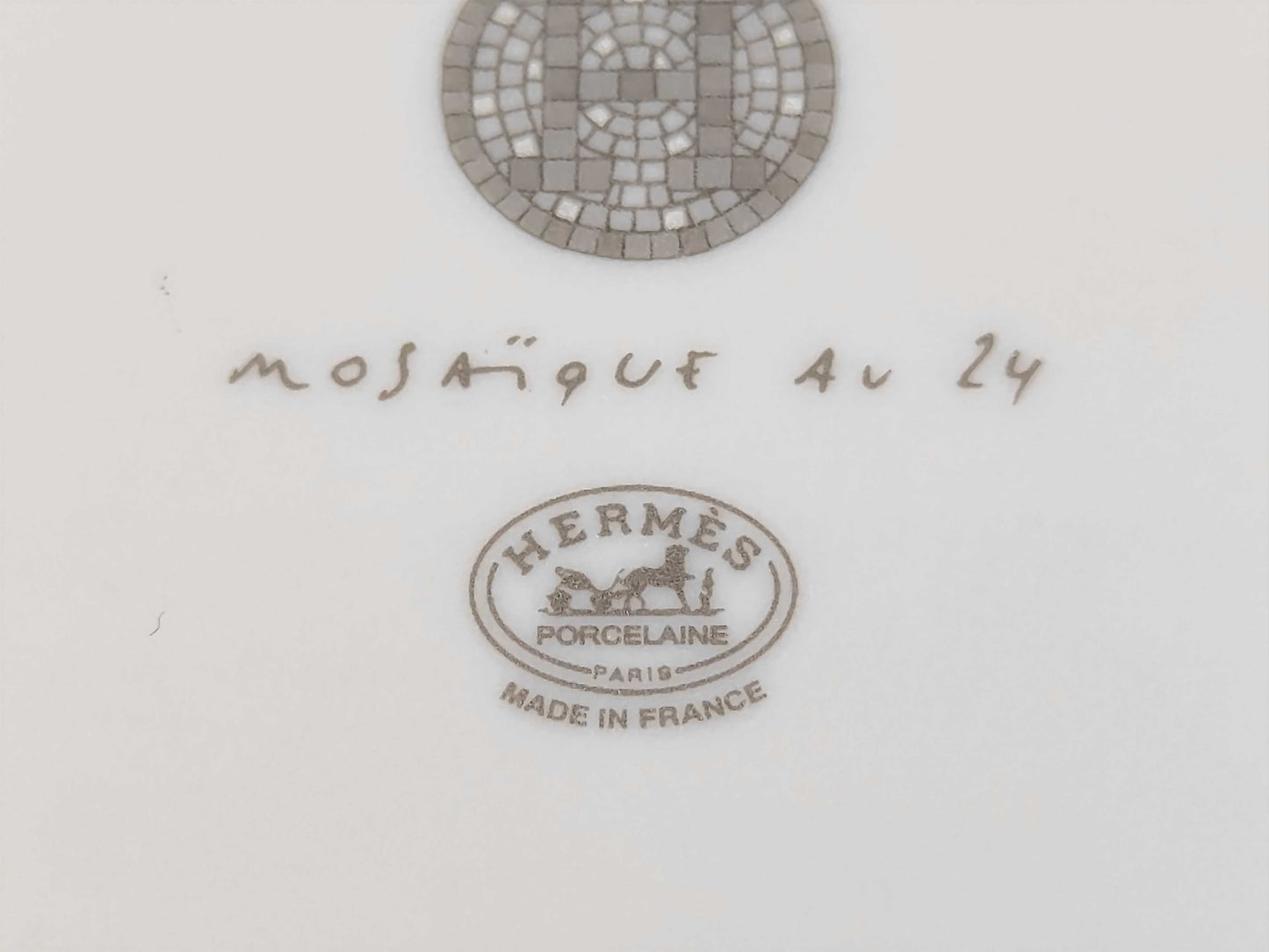 HERMES Mosaic Vinquatre Tray Other Accessories