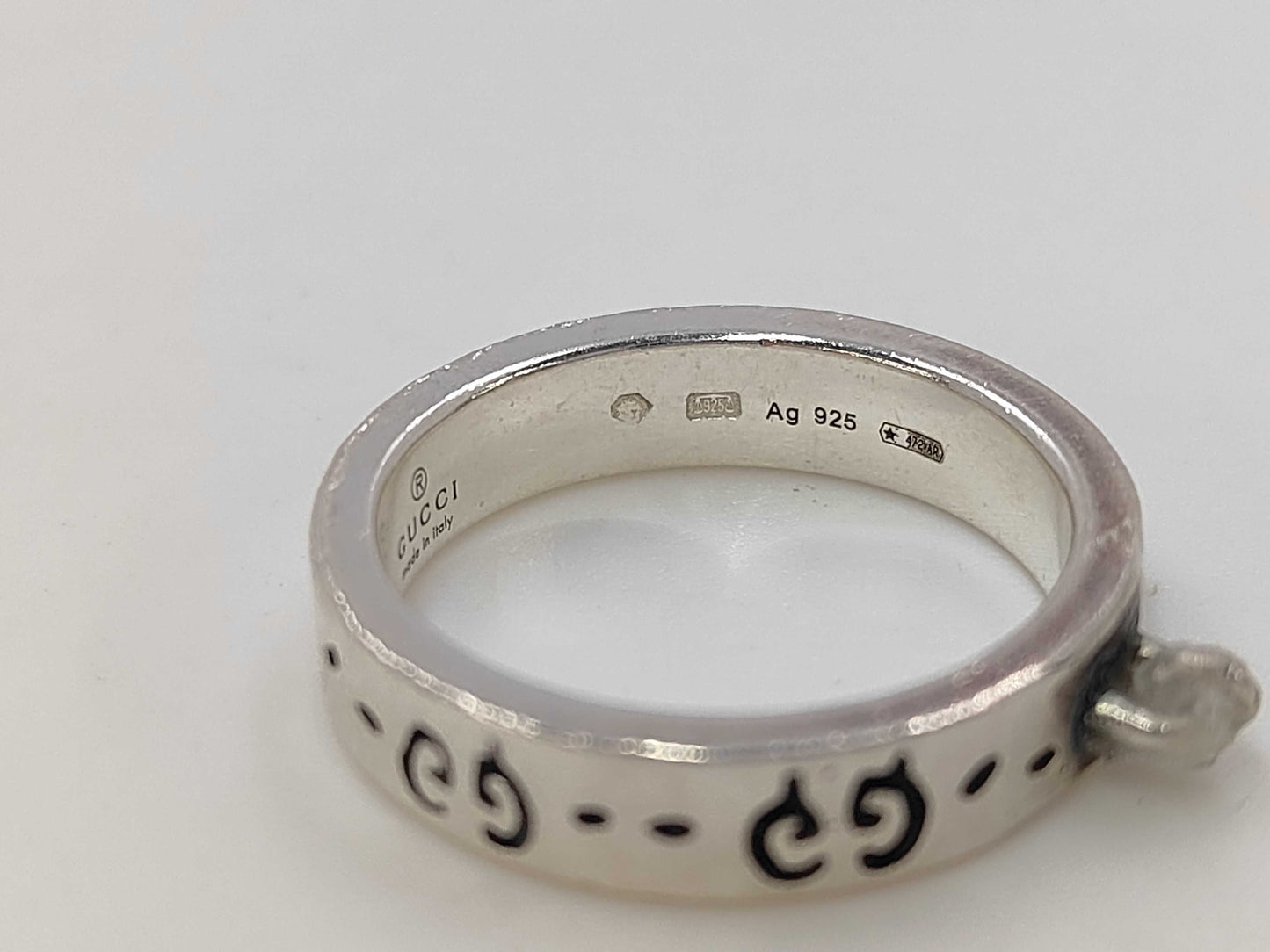GUCCI Ghost SV925 7.7g Ring