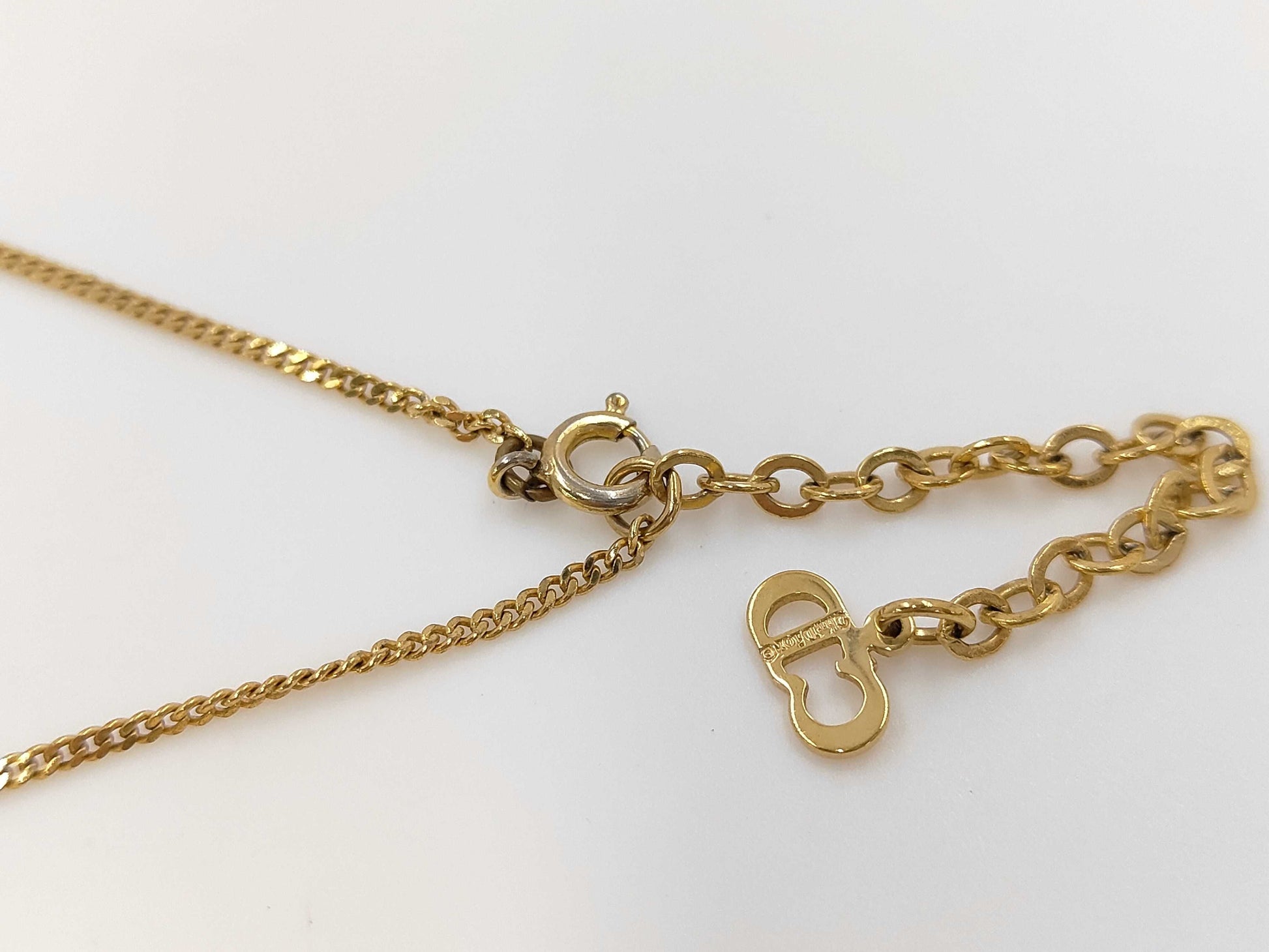 Dior rhinestone necklace