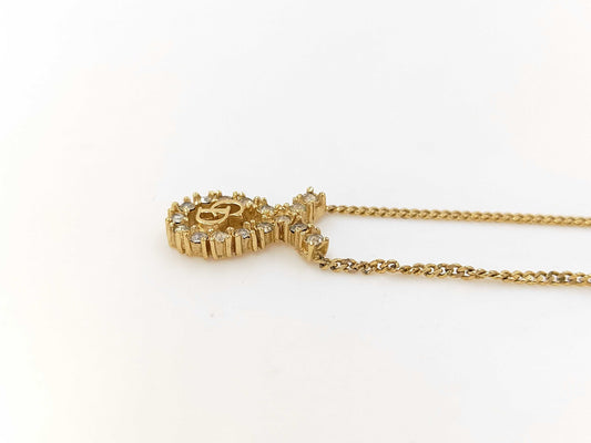 Dior rhinestone necklace