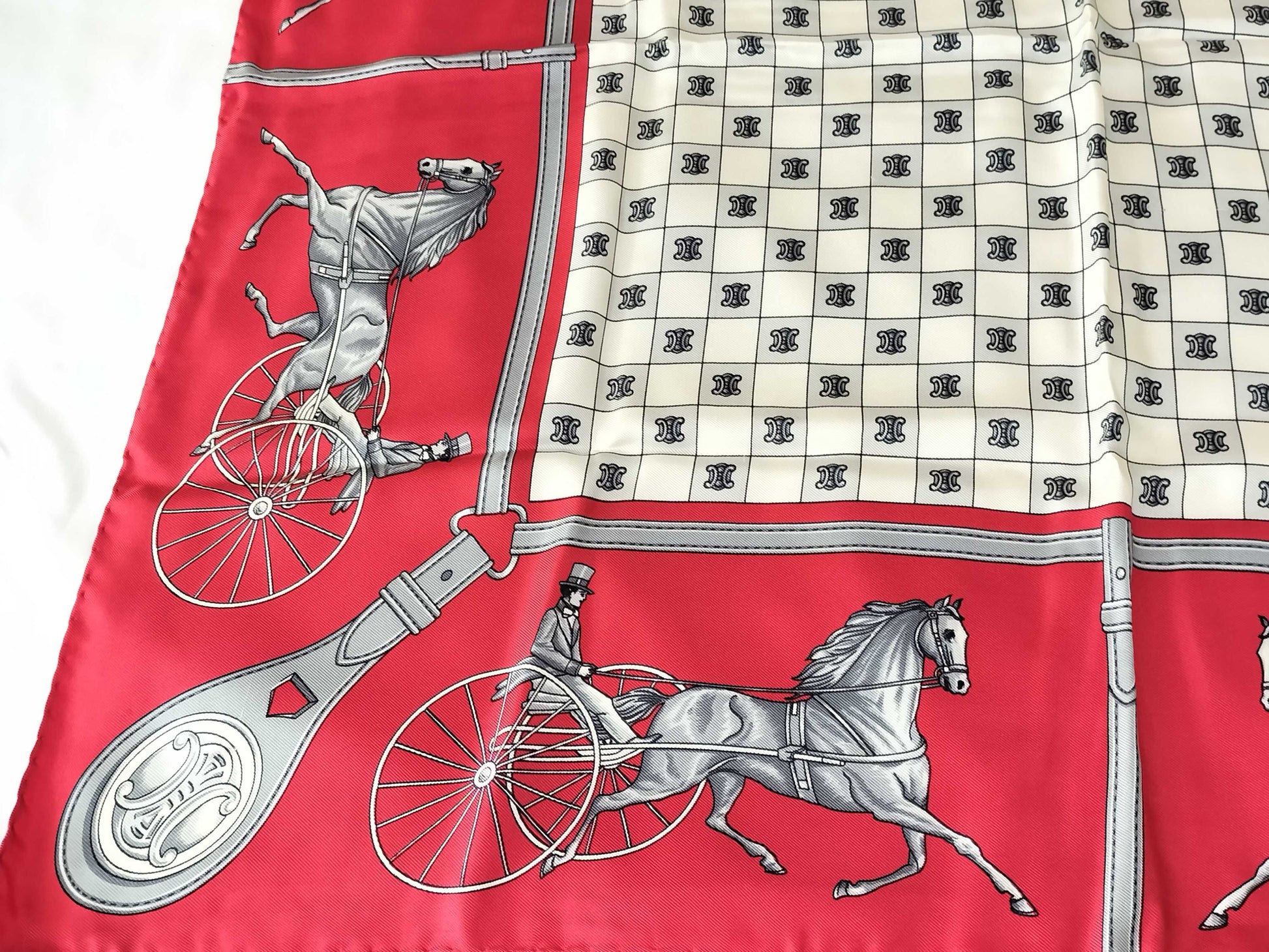 CELINE Macadam Scarf