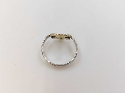 Tiffany & Co. 325/750 Heart Ring, SV925, 2.5g