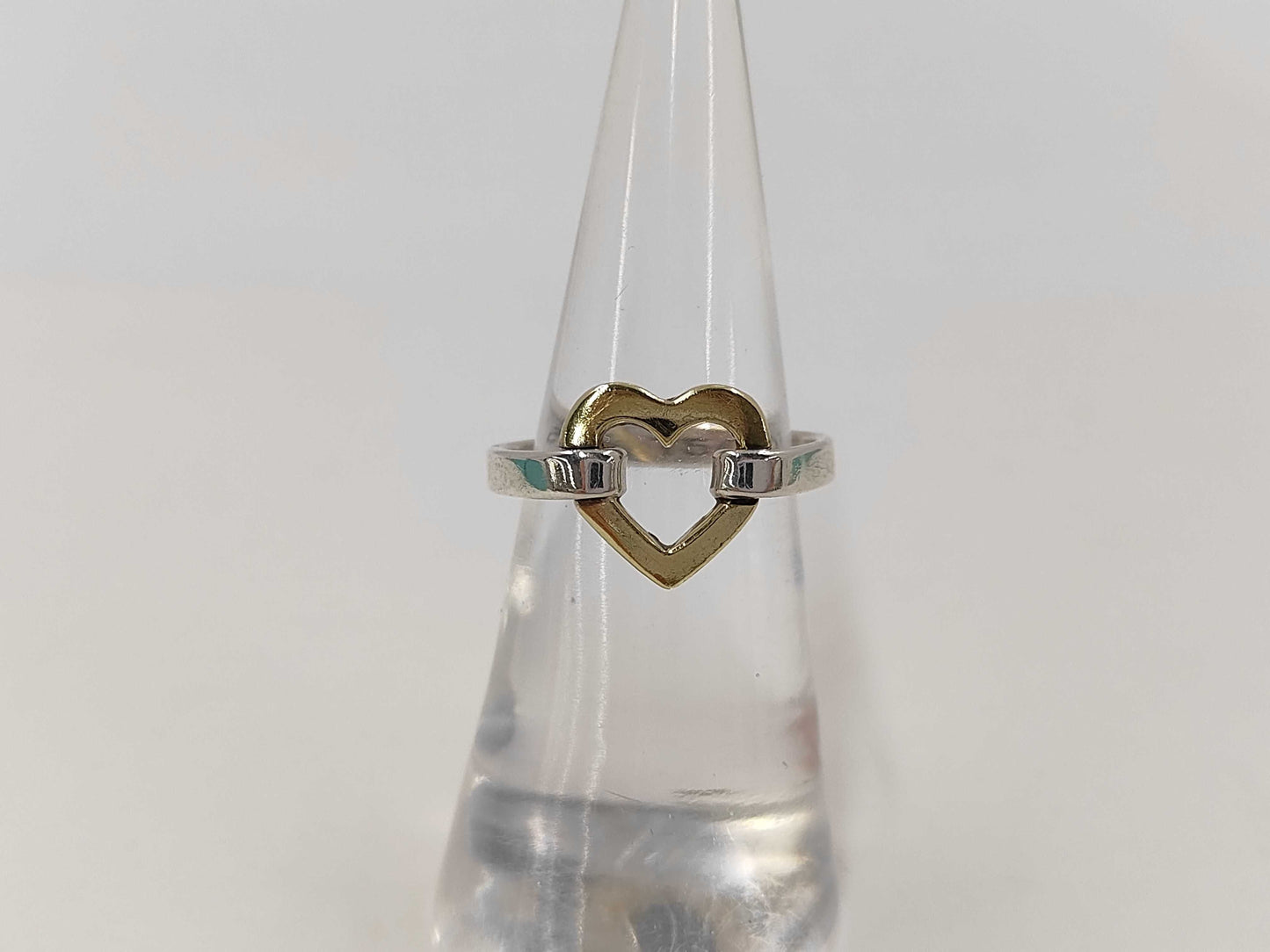 Tiffany & Co. 325/750 Heart Ring, SV925, 2.5g