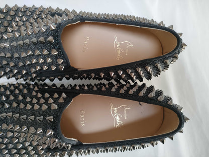Christian Louboutin Studded Slip-On Sneakers
