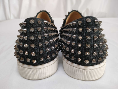Christian Louboutin Studded Slip-On Sneakers