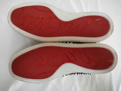 Christian Louboutin Studded Slip-On Sneakers