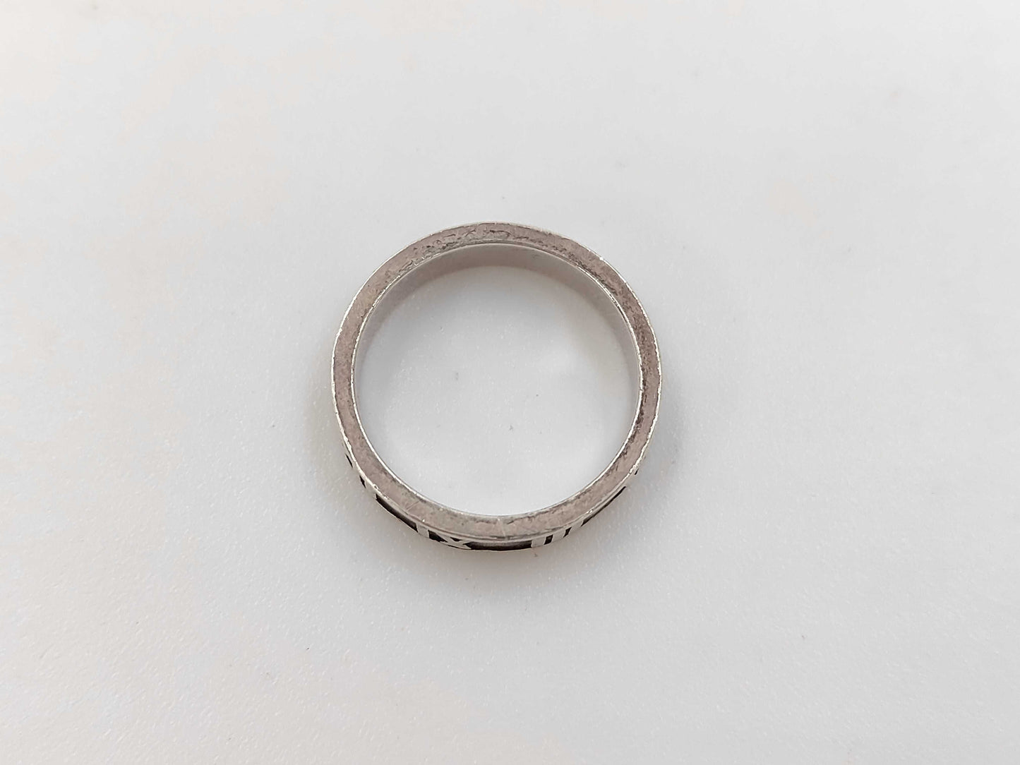 Tiffany & Co. Atlas Ring, SV925, 3.2g
