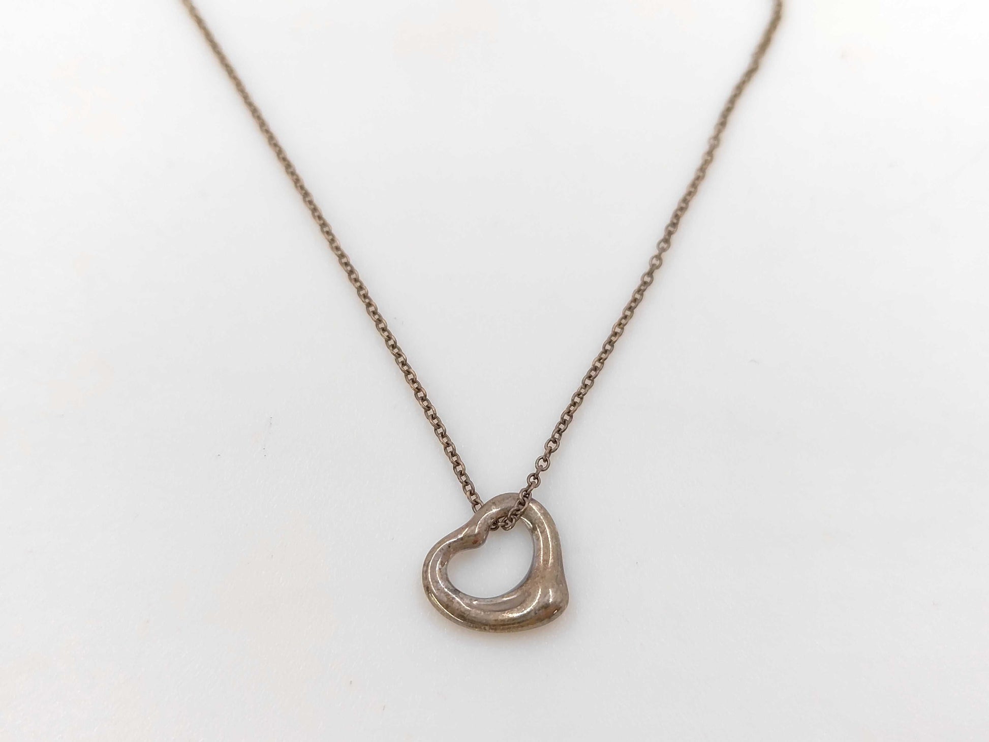 Tiffany & Co. Open Heart SV925 Necklace