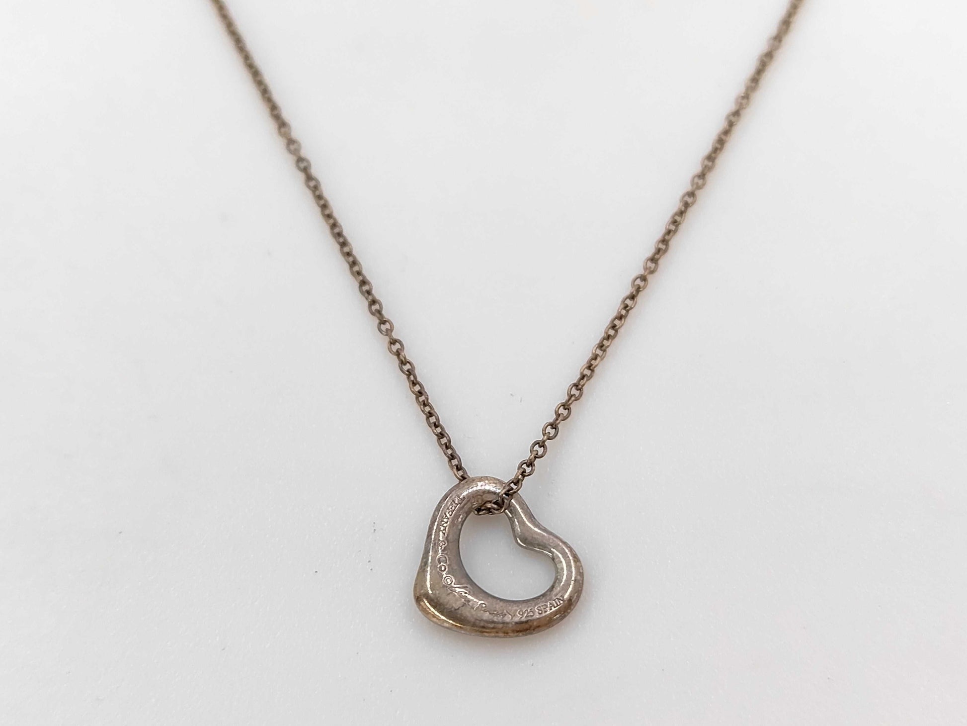 Tiffany & Co. Open Heart SV925 Necklace