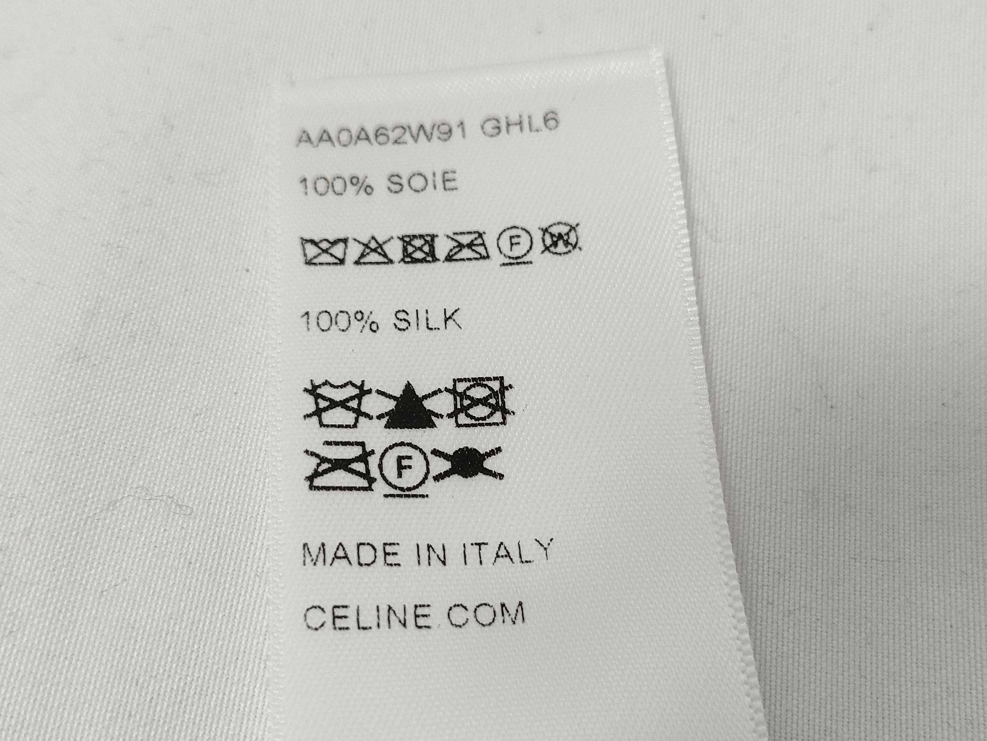 CELINE Silk Twill/Lavalliere Scarf Scarf