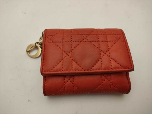 Dior Christian Dior Compact Pink Wallet