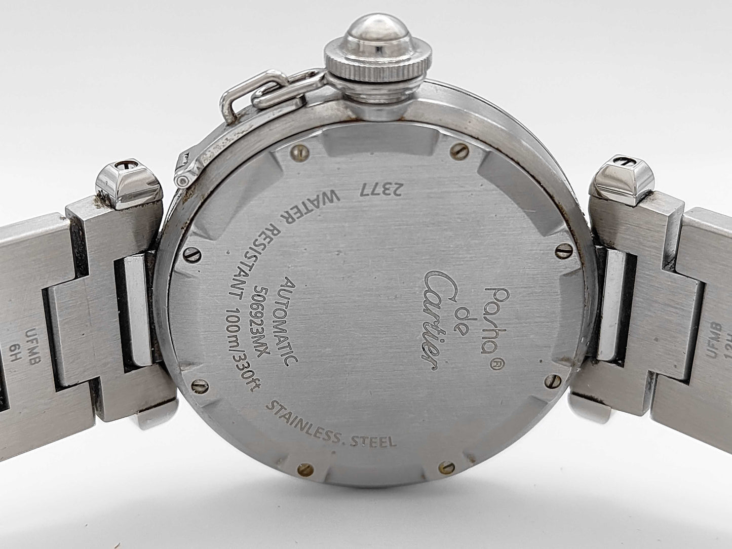 Cartier Pasha C W31079M7 2377506923MX Automatic Men's Watch