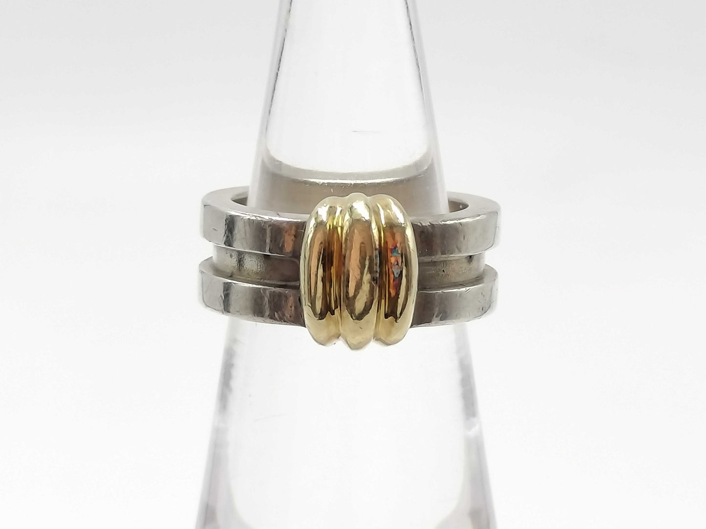 Tiffany & Co. Grooved with 750 8.6g Ring