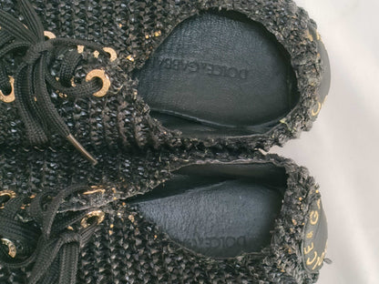 DOLCE&GABBANA Straw Sneakers