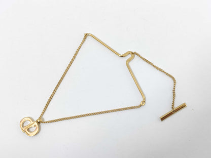 Dior Tie Chain/Gold Tie Clip/Cufflinks