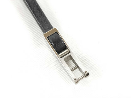 GUCCI 6100L Leather Bracelet Women's Watch