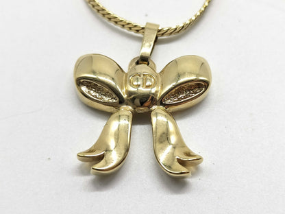 Dior Ribbon Necklace Necklace