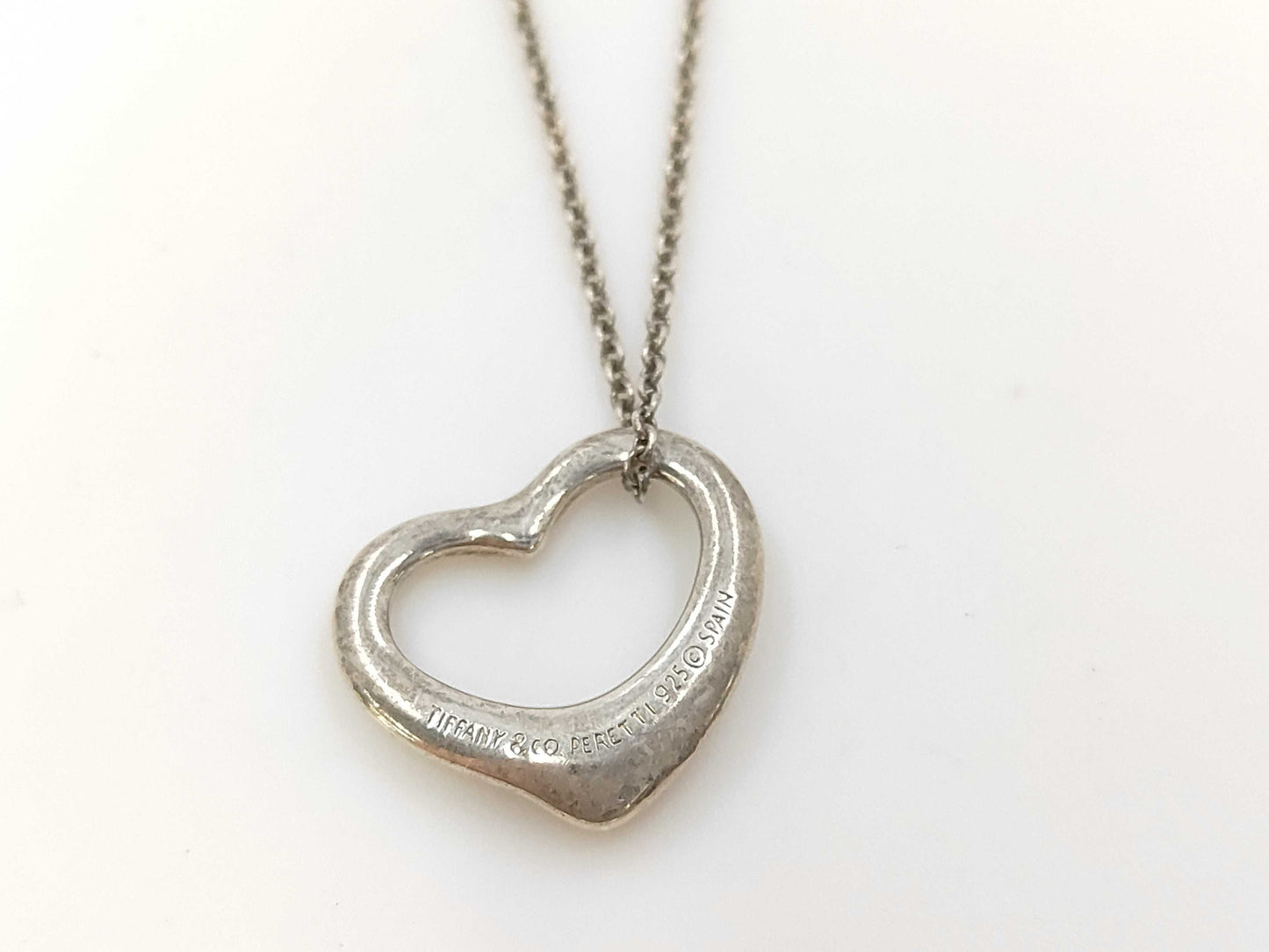 Tiffany & Co. Open Heart SV925 Necklace