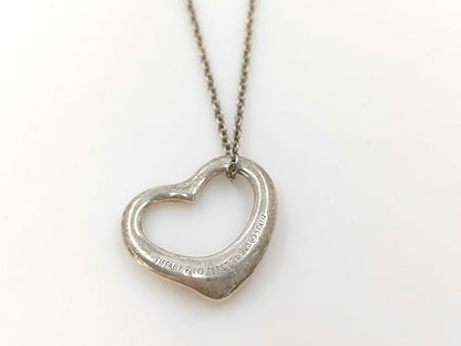 Tiffany & Co. Open Heart SV925 Necklace