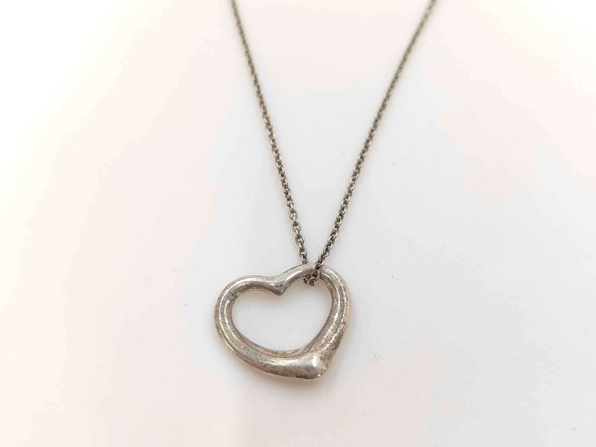 Tiffany & Co. Open Heart SV925 Necklace