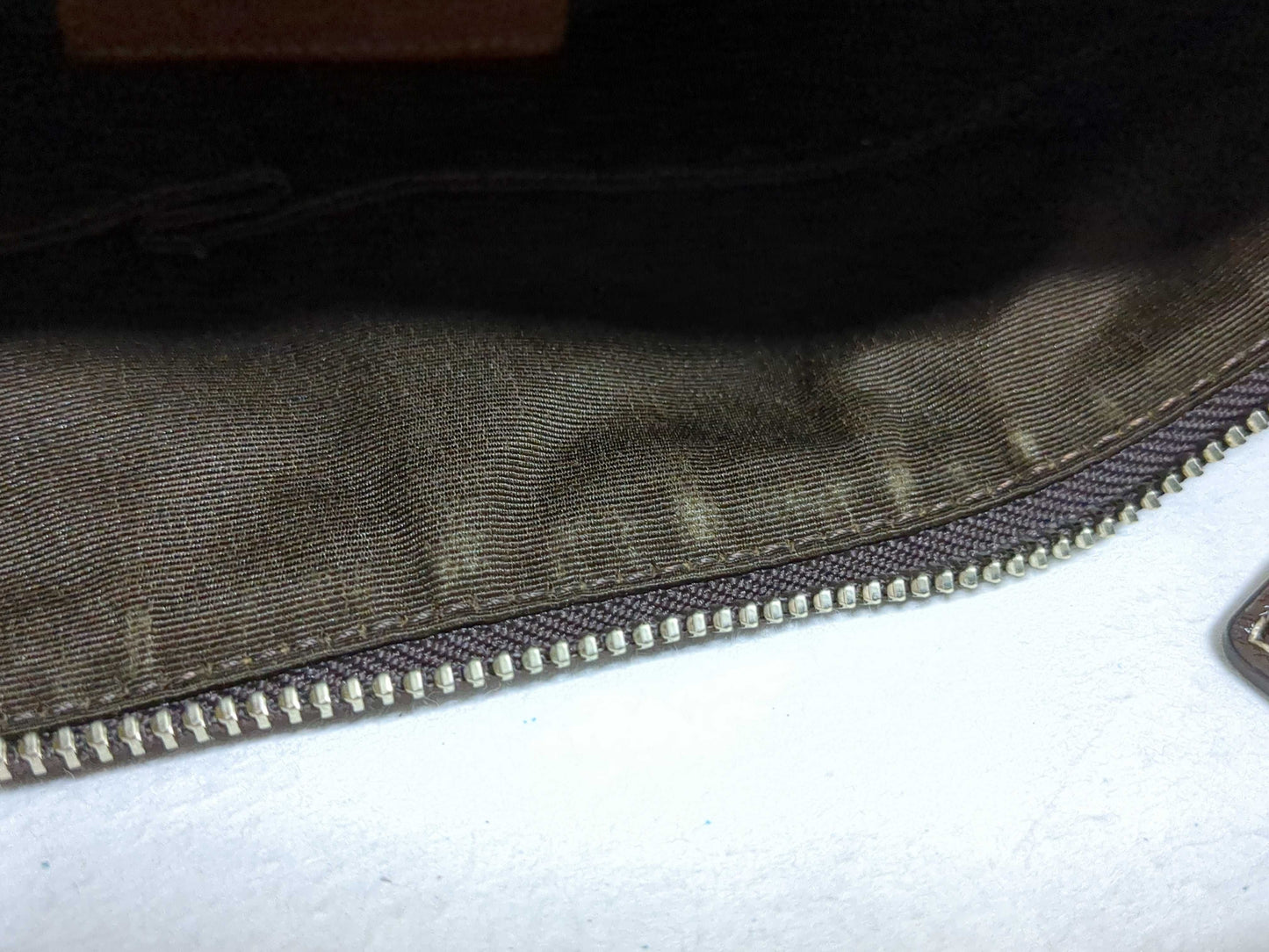 COACH Signature Black Shoulder/Beige Shoulder Bag