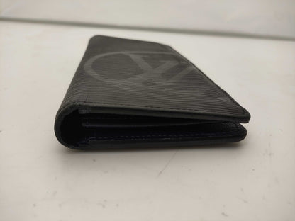 LOUIS VUITTON Epi Portefeuille Brazza LV Circle Wallet
