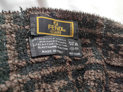 FENDI Zucca print scarf 