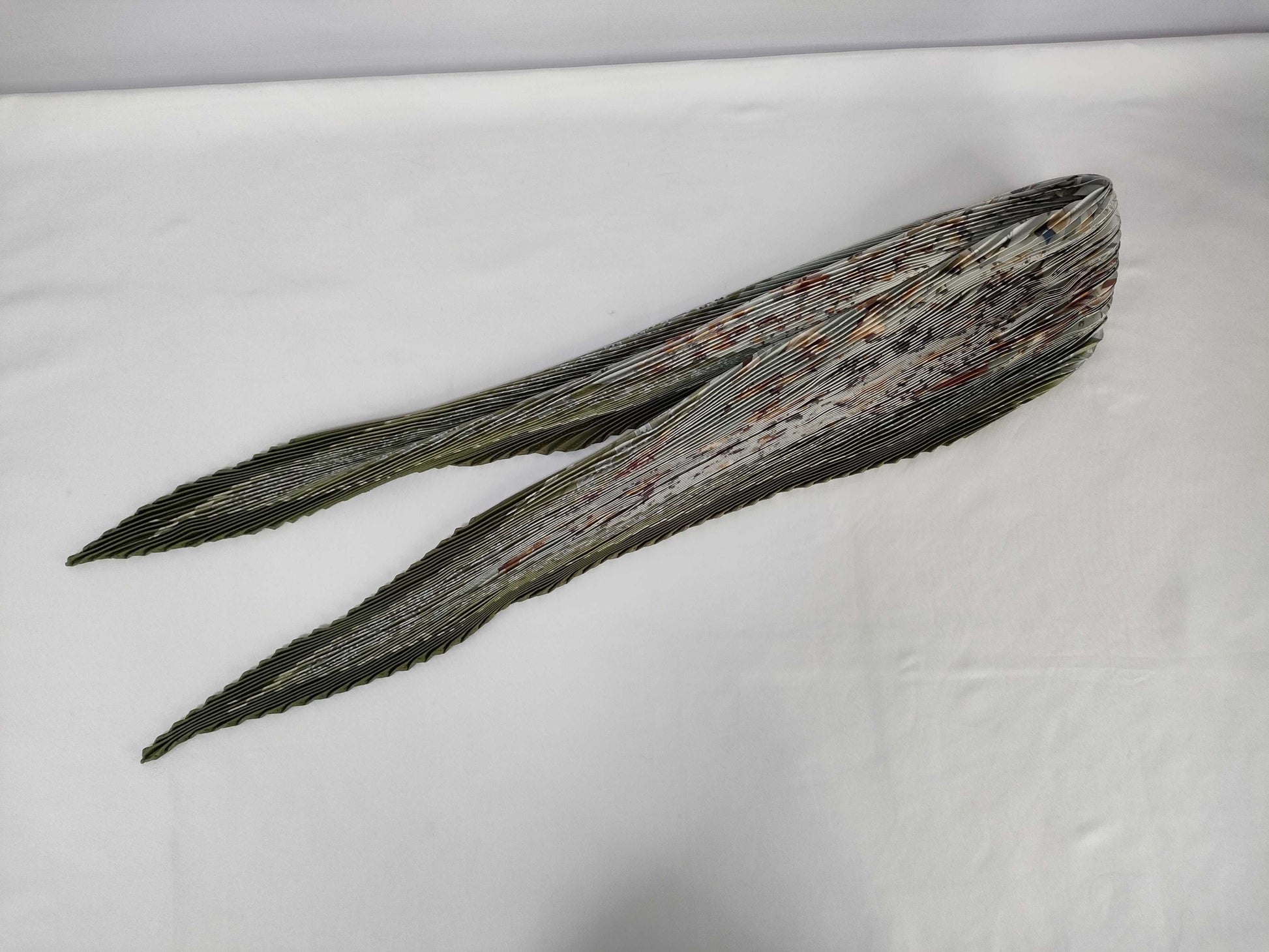 HERMES Green Bird Scarf