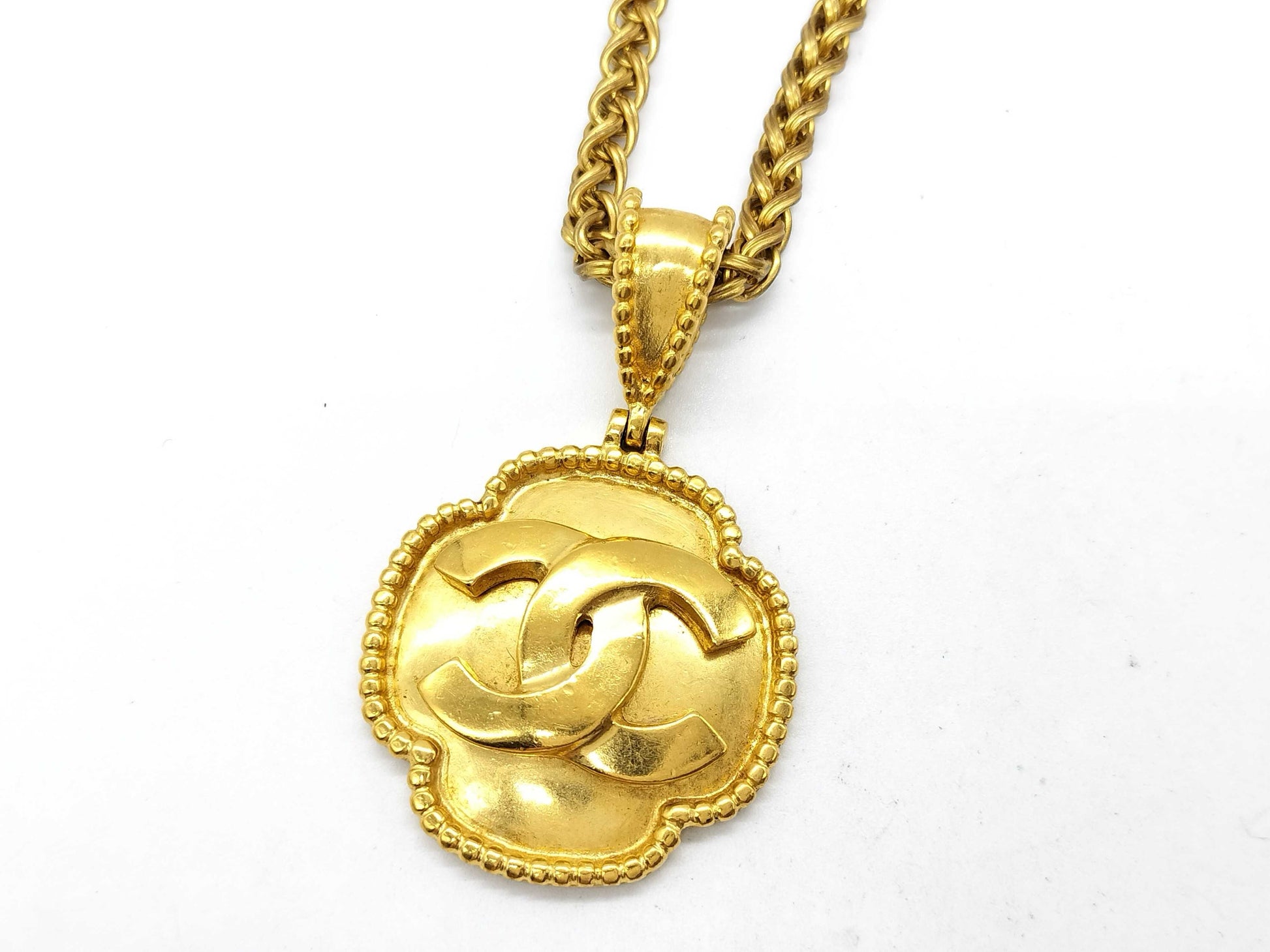 CHANEL Coco Mark 96a Necklace Necklace