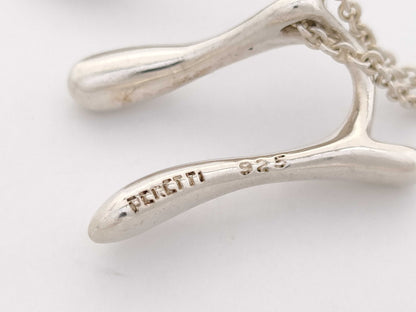 Tiffany & Co. M Initial Necklace in SV925