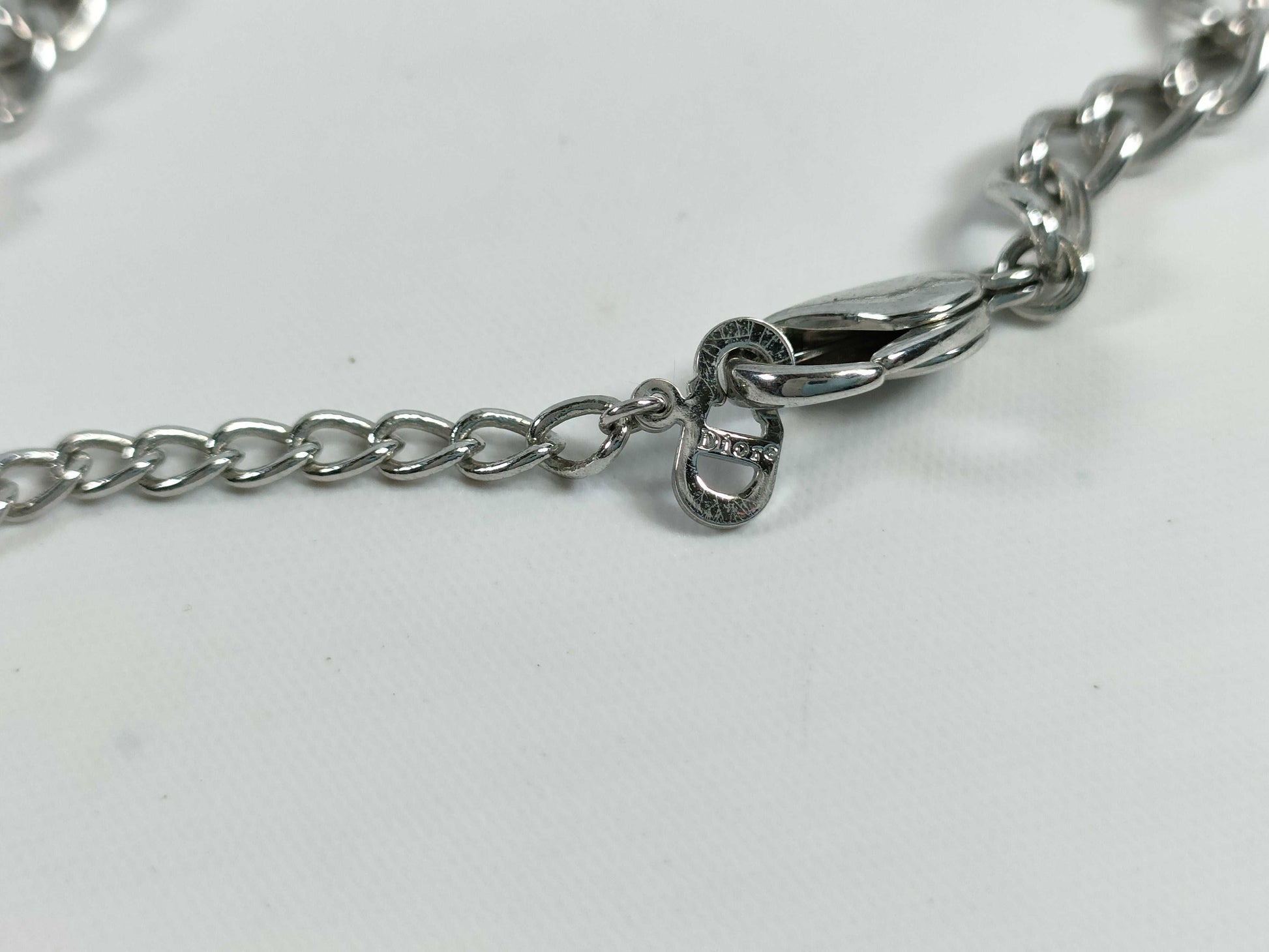 Dior logo plate bracelet bracelet bangle