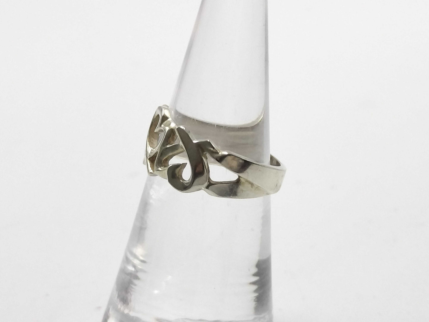 Tiffany & Co. Paloma Picasso Triple Loving Heart Ring in SV925, 2.8g