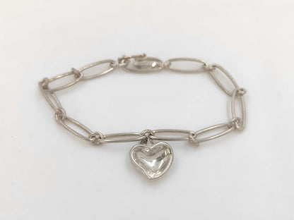 Tiffany & Co. Heart SV925 9.1g Bracelet/Bangle
