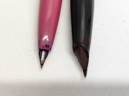 PARKER, PLATINUM, SHEAFFERS 14K Gold Fountain Pen Set of 4