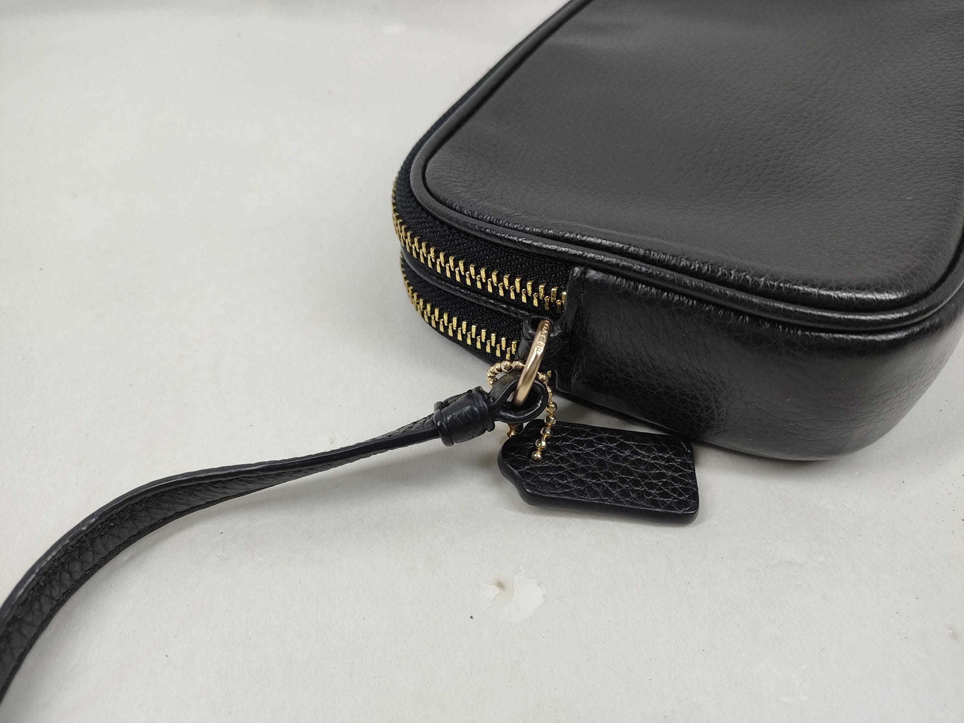 COACH Leather Cross Shoulder Bag