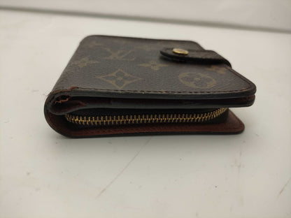 LOUIS VUITTON Monogram Compact Zip Wallet