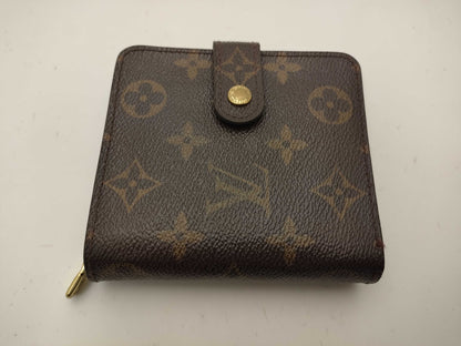 LOUIS VUITTON Monogram Compact Zip Wallet