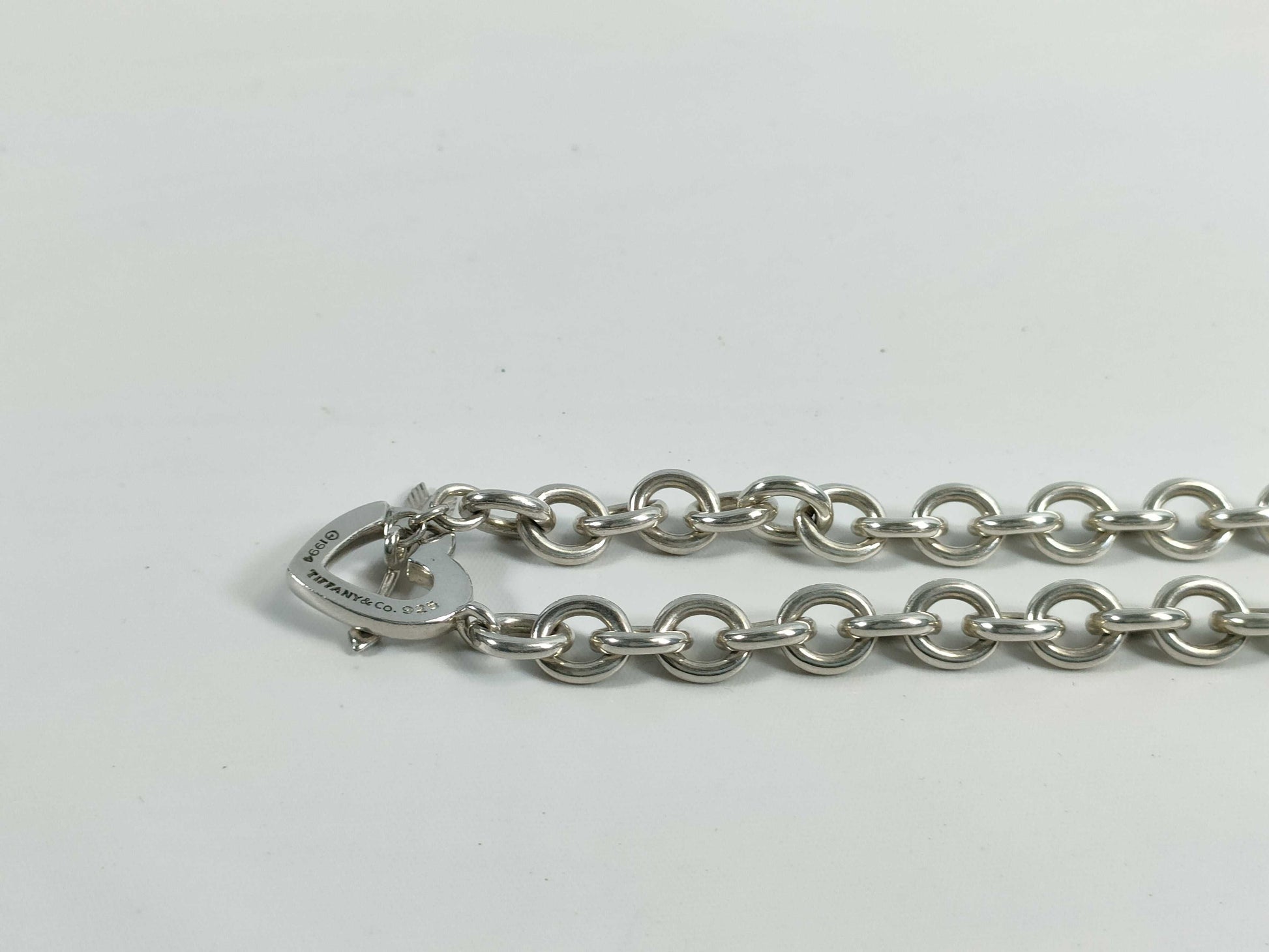 Tiffany & Co. Heart and Arrow Toggle Necklace