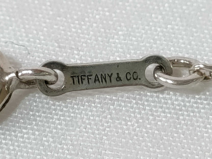 Tiffany & Co. Elsa Peretti Open Heart Pendant Ra Necklace