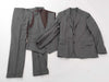 Lardini 3-piece suit, gray, size 50, other apparel