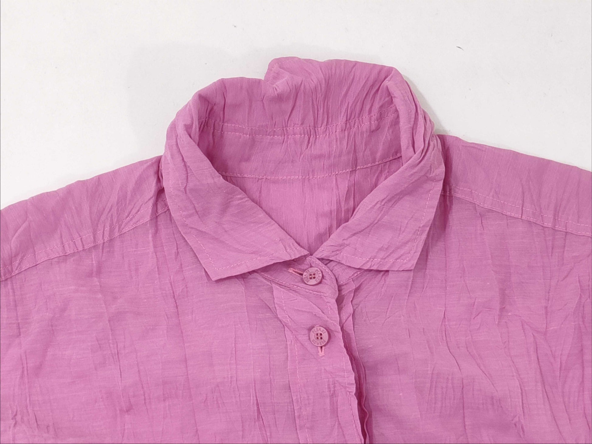 ISSEY MIYAKE Pleats Please Short Sleeve Shirt, Pink