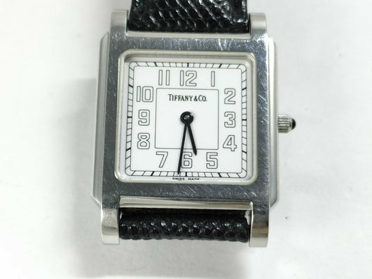 Tiffany & Co. Classic Square Women's Watch with Non-Original Strap