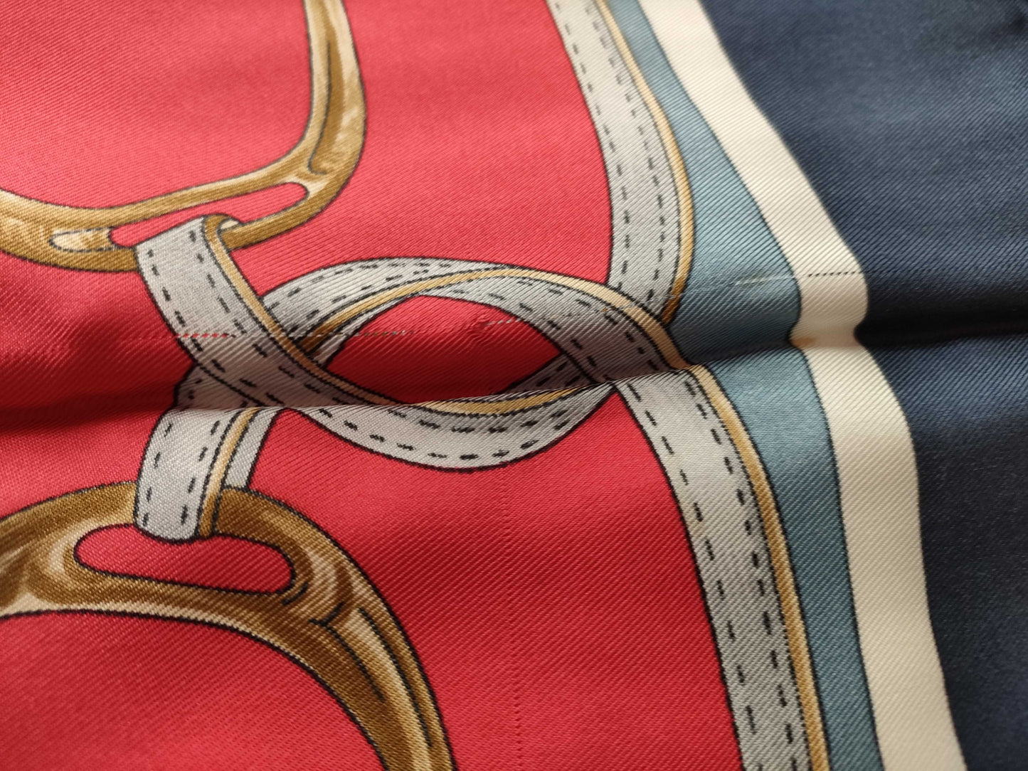 CELINE scarf with tassels